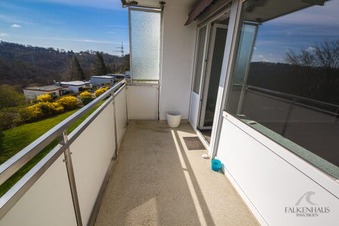 Balkon mit viel Platz